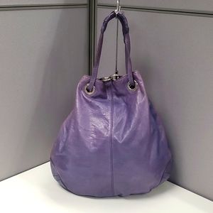Vintage Francesco Biasia Purple Hobo Bag